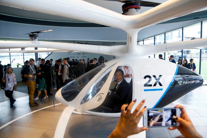 Sky's the limit: auto firms push ahead with flying cars