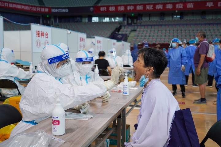 Medics work to fully contain virus in Jiangsu