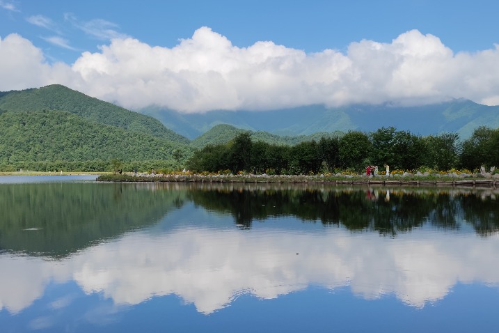 Reserve in Hubei provides cool refuge from July heat