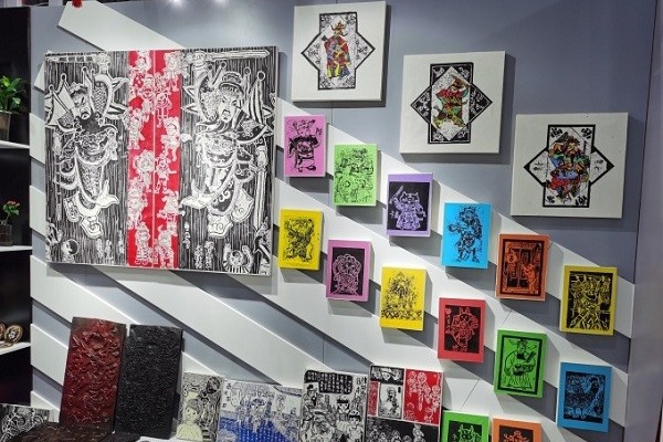 Nantong art education takes spotlight at provincial show