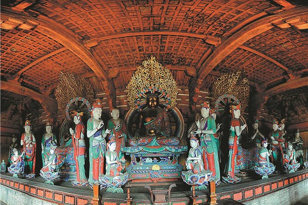 Tang Dynasty temple reveals ancient treasures