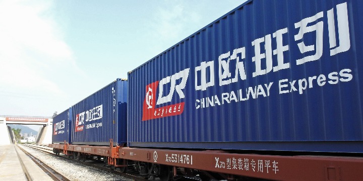 NE China ports handle over 3,000 China-Europe freight trains