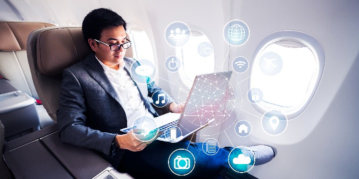 China boosts in-flight internet connectivity on commercial airplanes