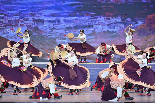 Opening gala of the sixth ethnic minority art festival held in Beijing