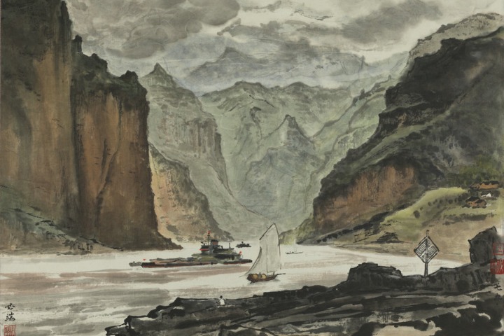 Three Gorges views celebrated at Beijing exhibition