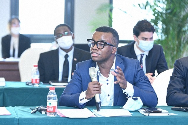 Cameroonian student explores China for exchanges