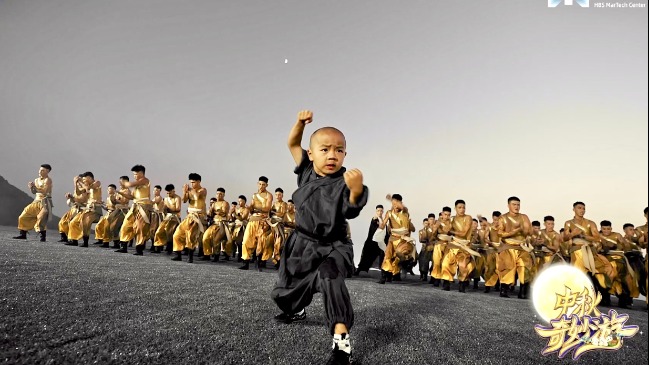 Martial arts dance - Shaolin kung fu