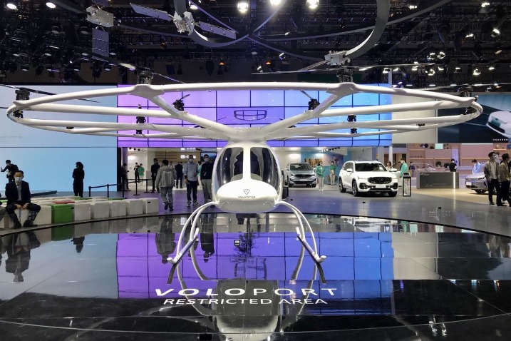 Geely to introduce flying electric taxis into China