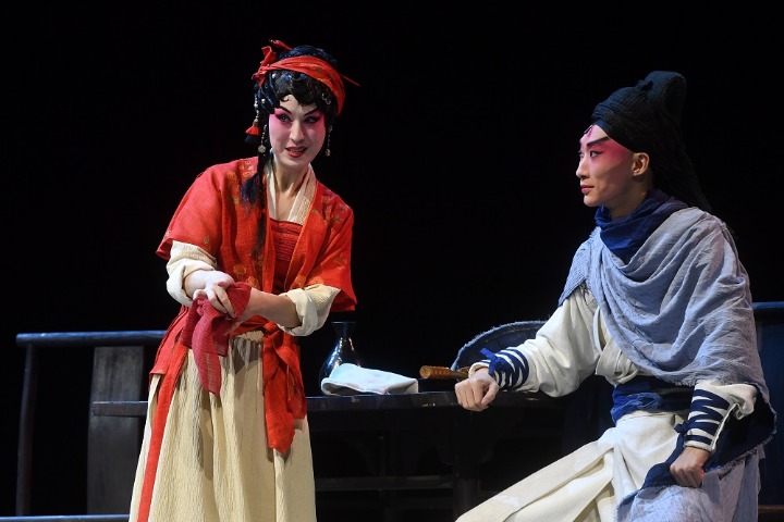 Peking Opera remade from martial arts movie staged in Hubei