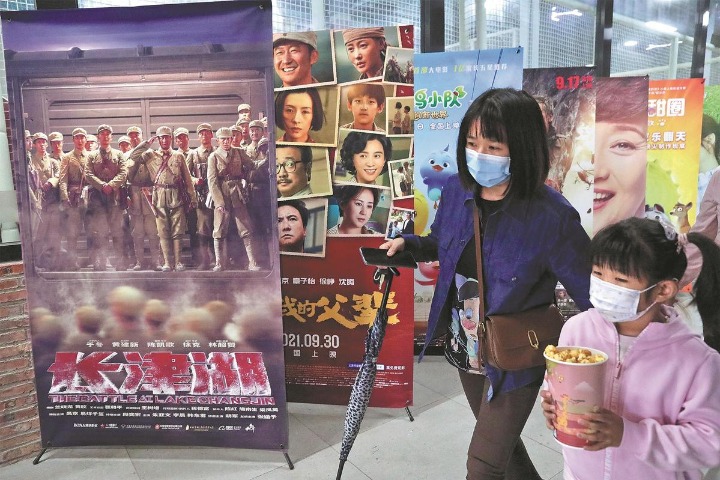 China's yearly box office tops 43b yuan, leading global markets