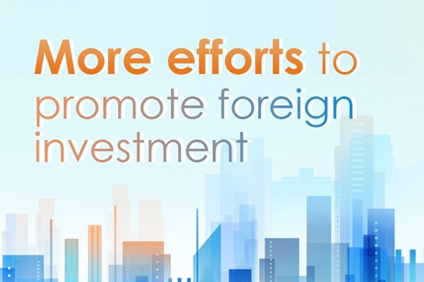 More efforts to promote foreign investment