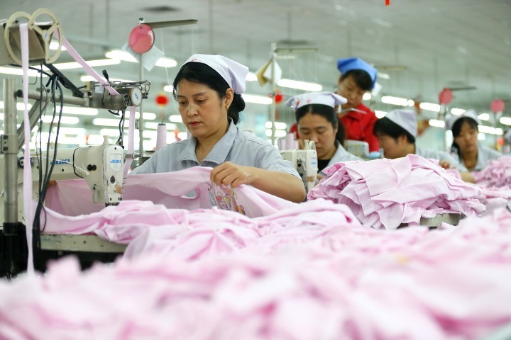 China's garment industry maintains expansion in Jan-Sept