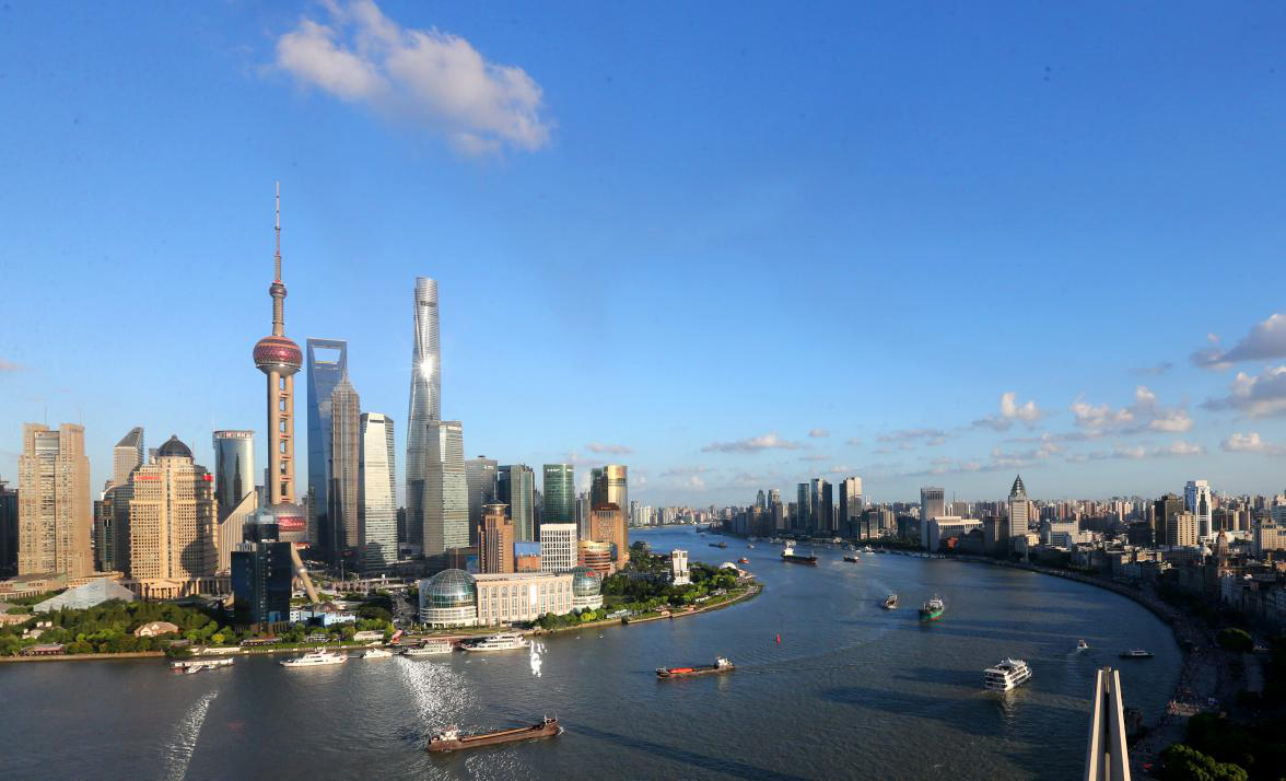 Shanghai's import, export values way up in 2020