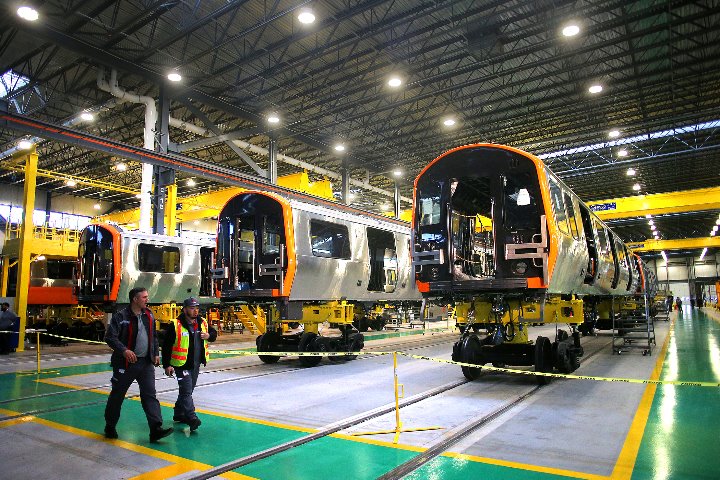 Chinese company produces subway trains for Portuguese metro project