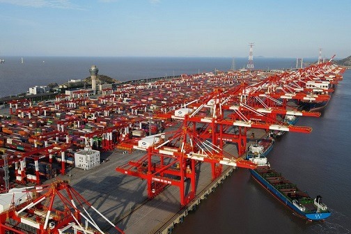 China's cargo, container throughput rise in Jan-Oct