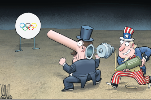 Boycott of Olympics against human rights