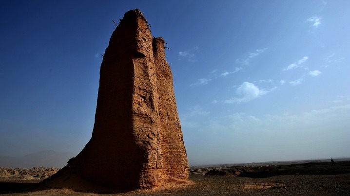 Xinjiang Uygur autonomous region: Great Wall beacons remain standing along the ancient Silk Road