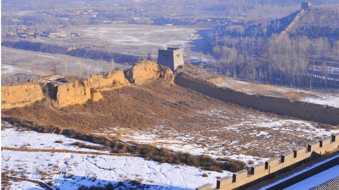 Shaanxi province: Great Wall relics from multiple dynasties