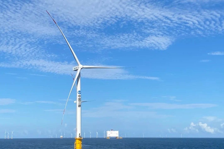 China's largest single capacity offshore wind farm connected to power grid
