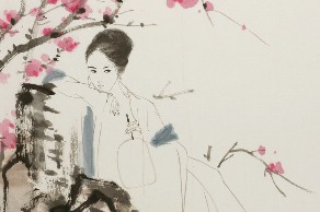 Female artist's exhibition delivers elegance and tranquility