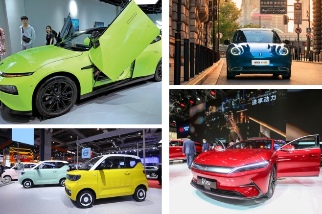 China's top 10 best-selling NEV passenger cars in 2021