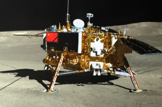 China's lunar rover travels over 1km on the moon