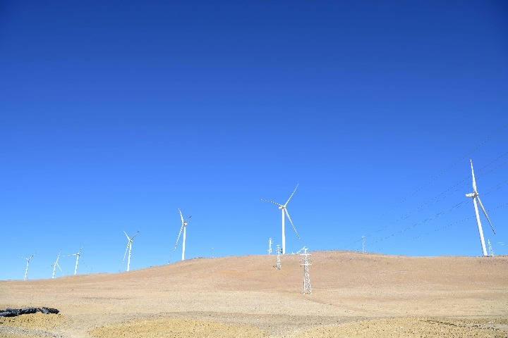 High-altitude wind farm in Tibet starts up