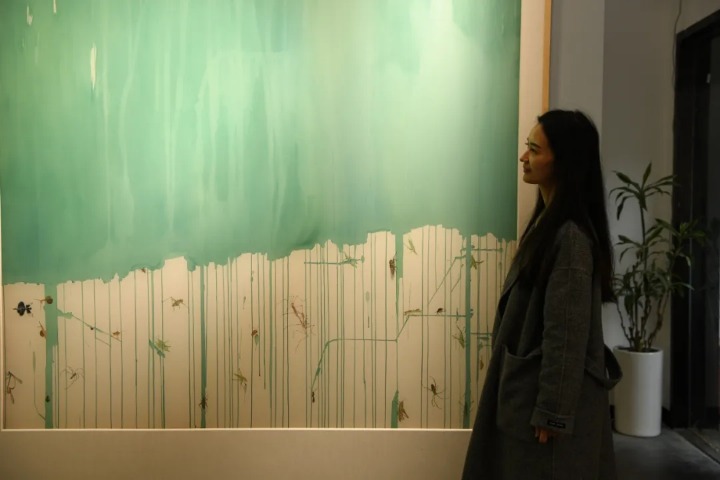 A whiff of spring in Jiangsu art exhibit