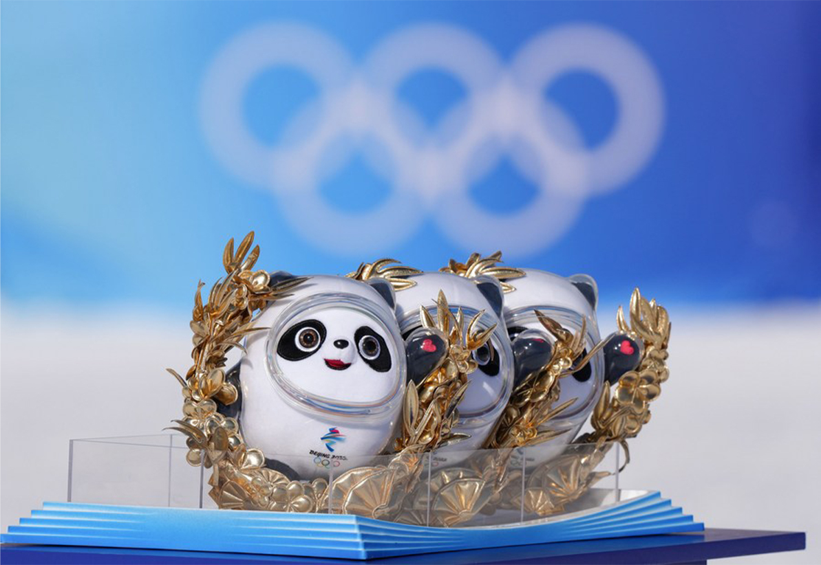 Bing Dwen Dwen, the panda mascot brings fun to Beijing 2022