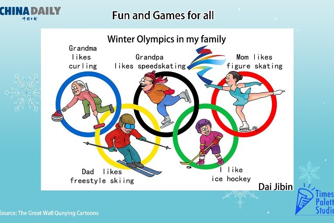 Winter Olympics in my family