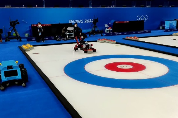 Curling robot makes debut at Winter Olympics