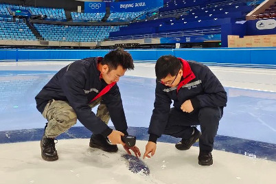Advanced ice-making technology aids skaters