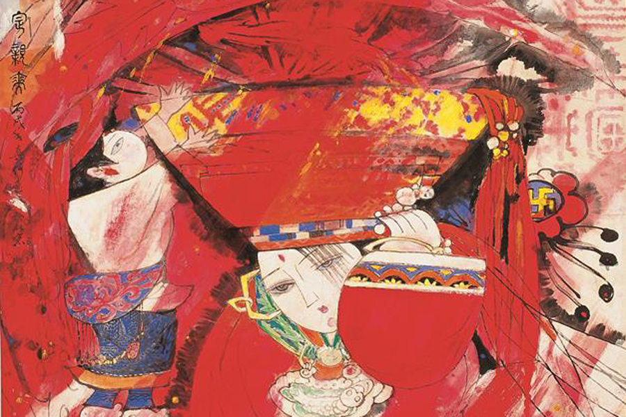 Hunan artist’s masterpieces on exhibit in Beijing museum