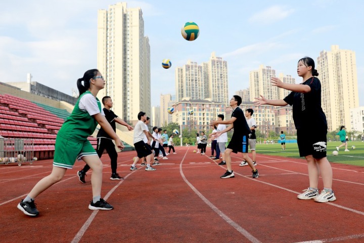 Business of sports tutoring booms in China