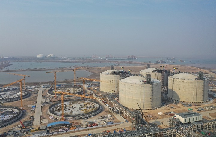 Major progress made on world's biggest LNG tanks