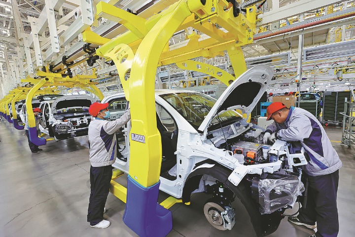 NEVs expected to drive China's auto exports