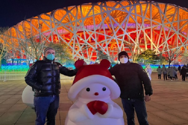 Siblings happy to have volunteered at Beijing Winter Olympics