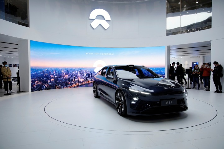 Chinese EV maker Nio entering mobile phone business, report claims