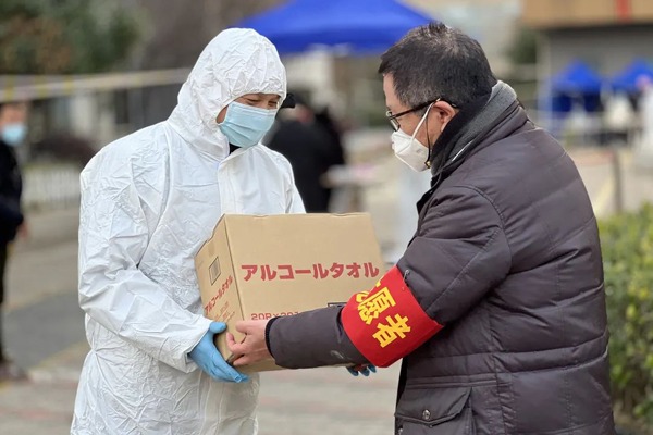 Foreigners help with pandemic control work in SND