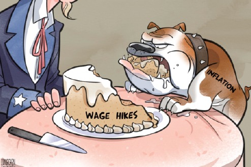 Wage hikes