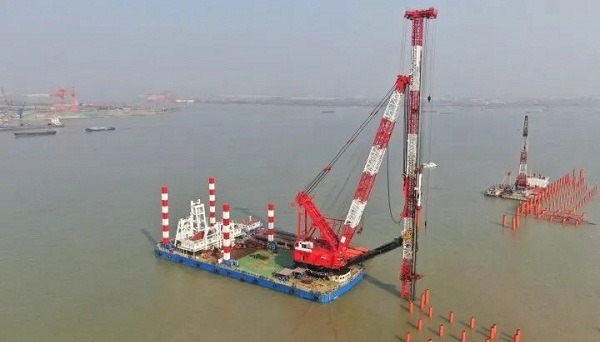 Construction of Zhangjinggao bridge makes progress