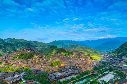 Guizhou's Miao village ranks among China's most popular destinations