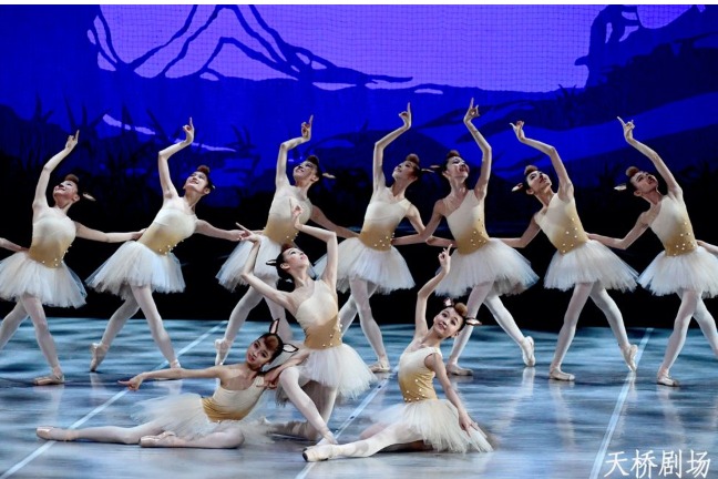 Children’s ballet highlights enchanting Dunhuang culture