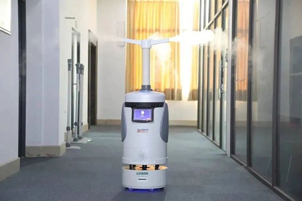Intelligent robots help with epidemic control in SND