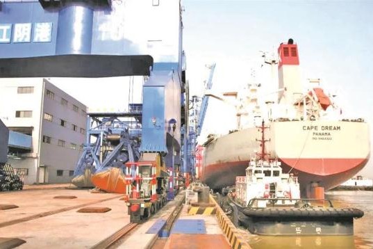 Jiangyin Port ranked 16th worldwide in cargo throughput