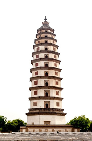 The Kaiyuan Temple Pagoda, Baoding, Hebei province