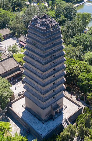 Small Wild Goose Pagoda, Xi’an, Shaanxi province