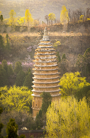 The Songyue Temple Pagoda, Dengfeng, Henan province