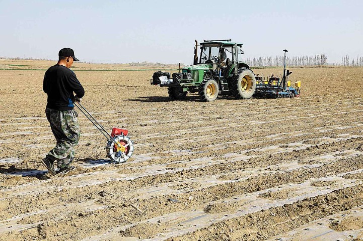 Technology makes Xinjiang farming more efficient