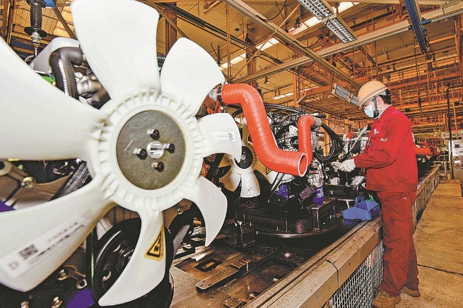 Industrial output up 6.5% in first quarter